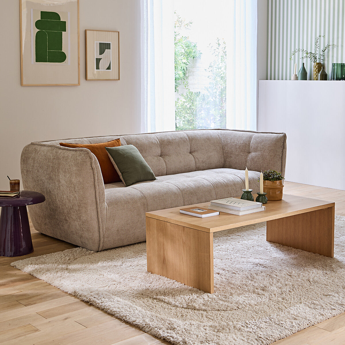 Modern Slab Coffee Table