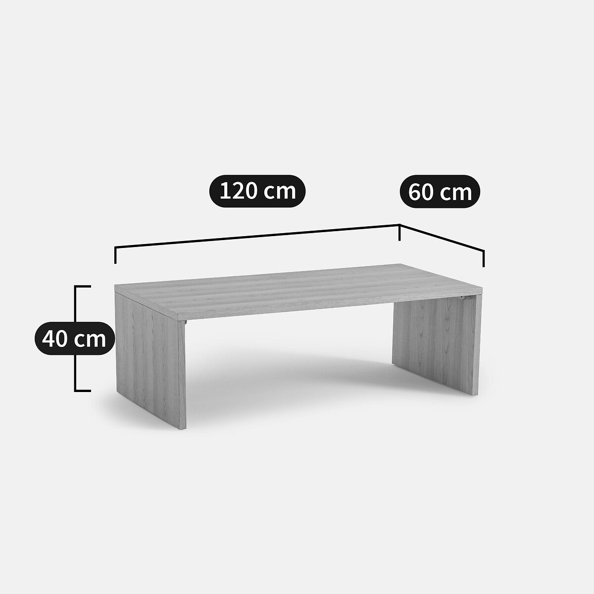 Modern Slab Coffee Table