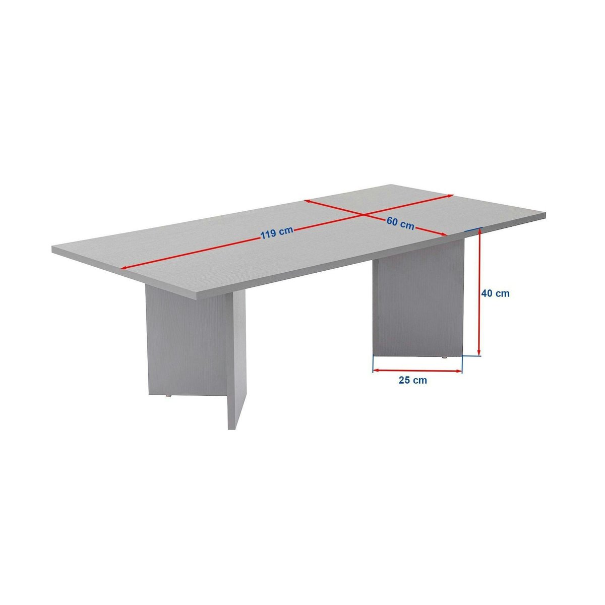 Walnut Finish Coffee Table