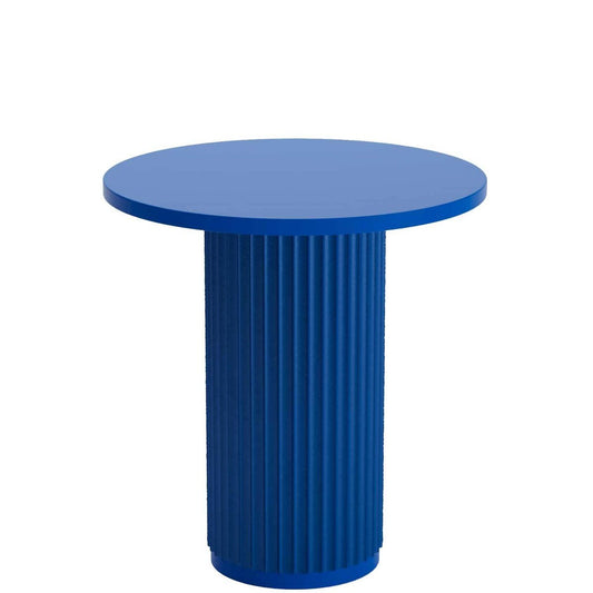 Fluted Cylinder Side Table