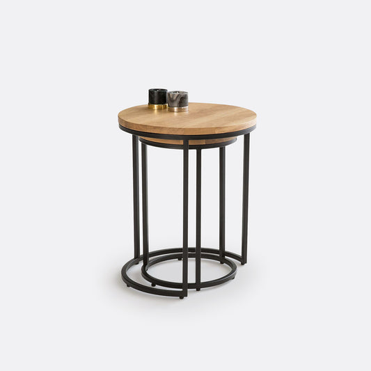 Round Nesting Side Tables