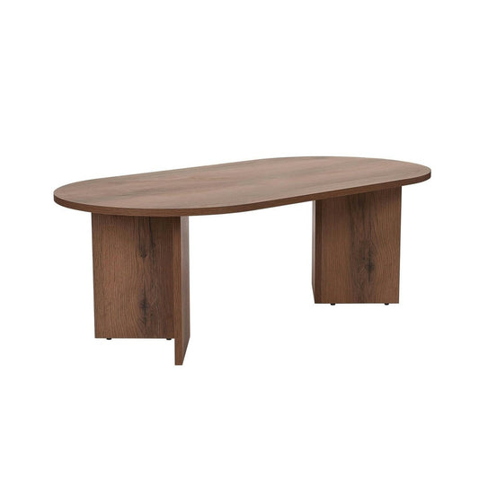 Contemporary Oval Coffee Table
