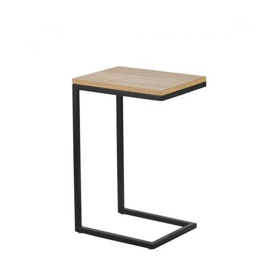C-Shaped Accent Table