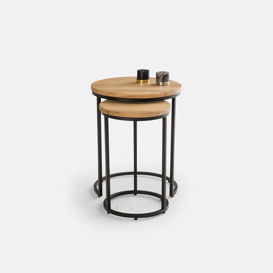 Round Nesting Side Tables